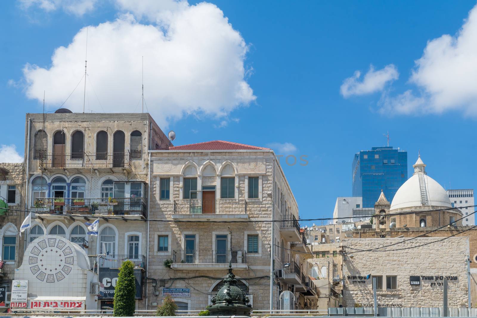 Paris square, the Maronite church in Haifa by RnDmS