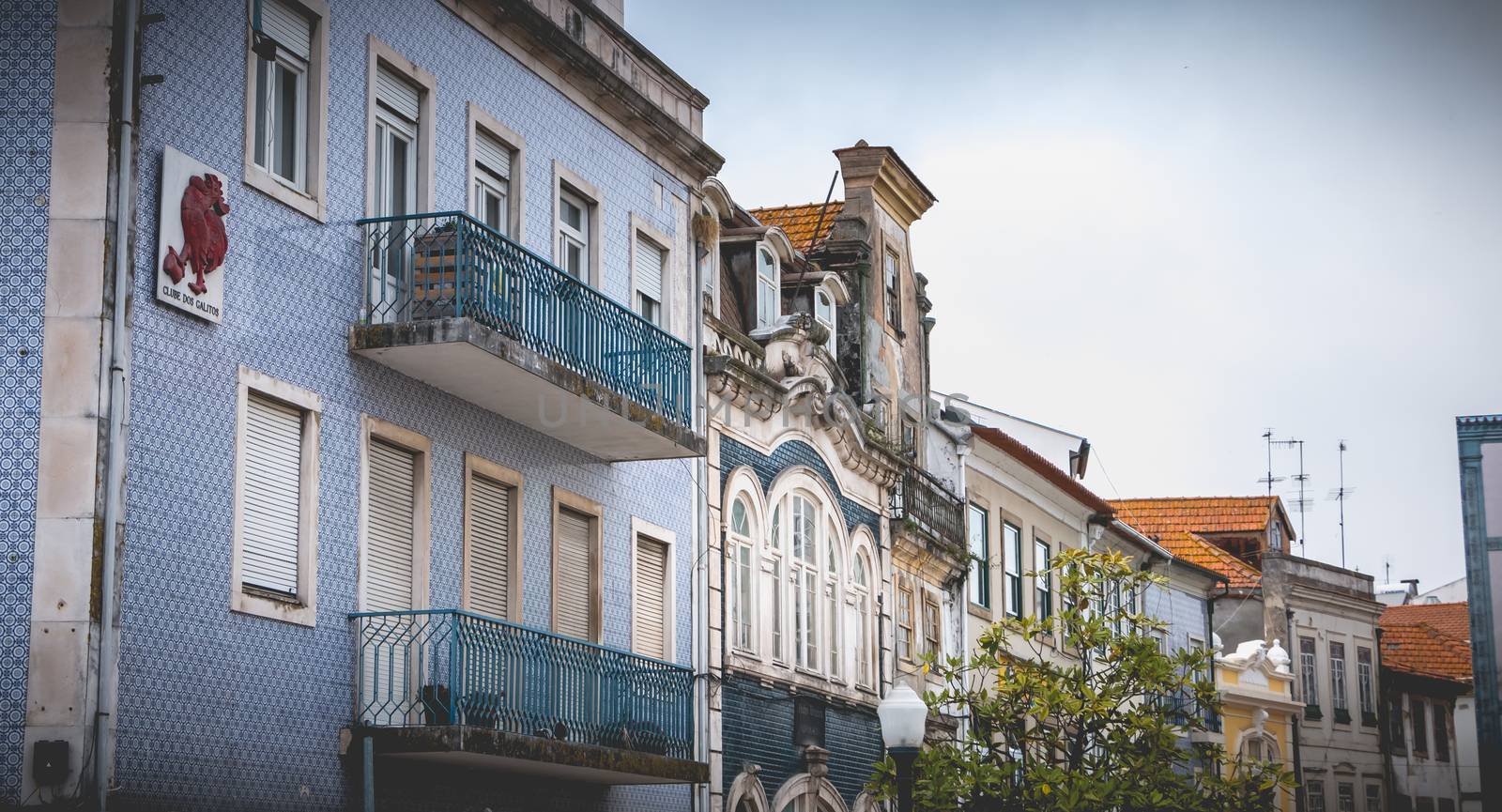 Typical house architecture detail in aveiro, portugal by AtlanticEUROSTOXX
