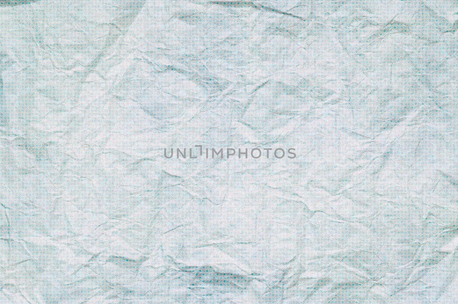 A crumpled with paper  background with a texture of squares