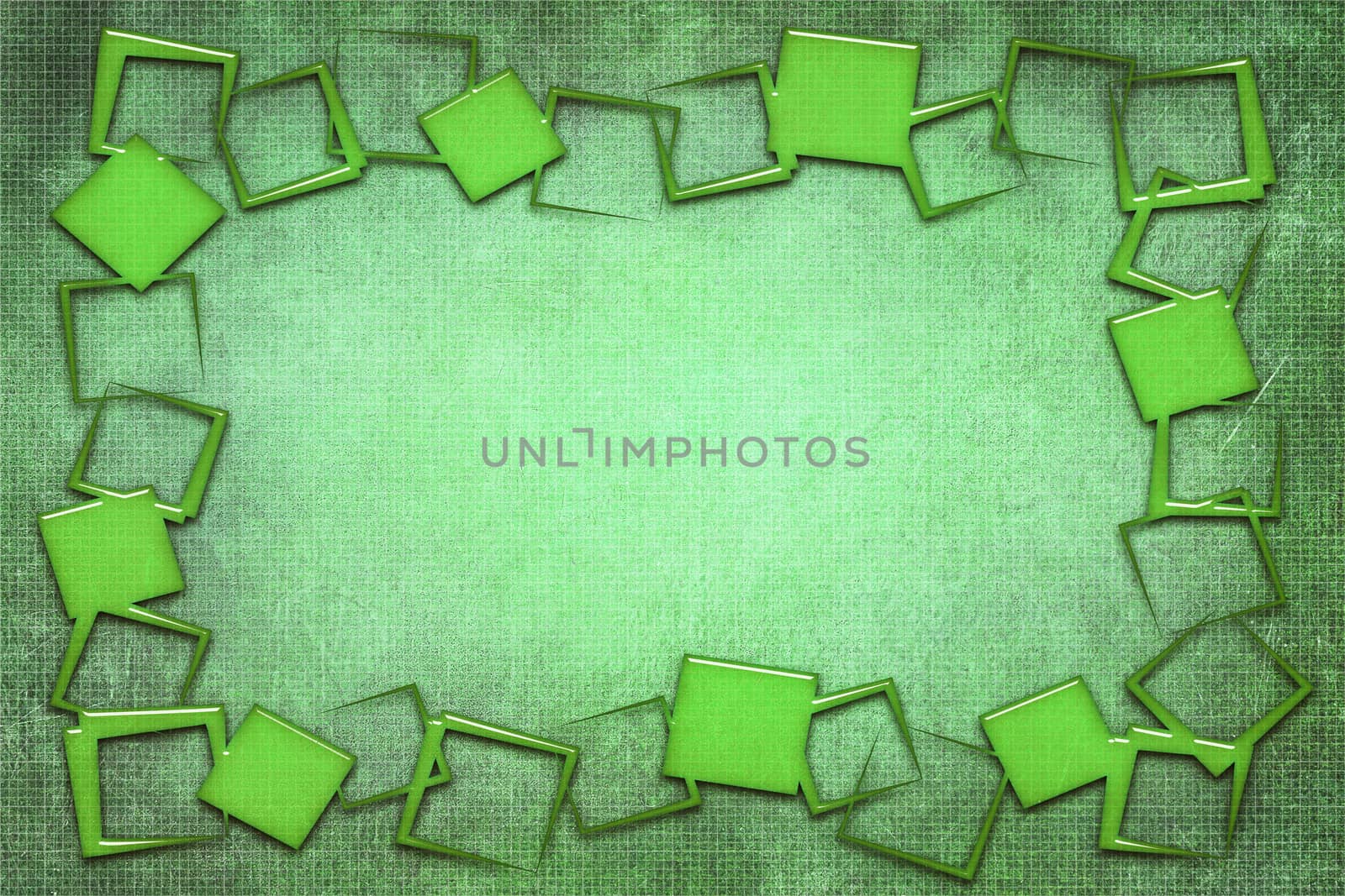 Modern Transparent Glass Frame on Background With Texture by MaxalTamor