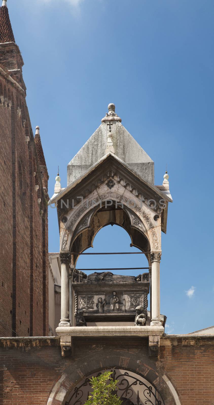 Verona, Italy, Europe, August 2019, A view of Chiesa di Santa An by ElectricEggPhoto