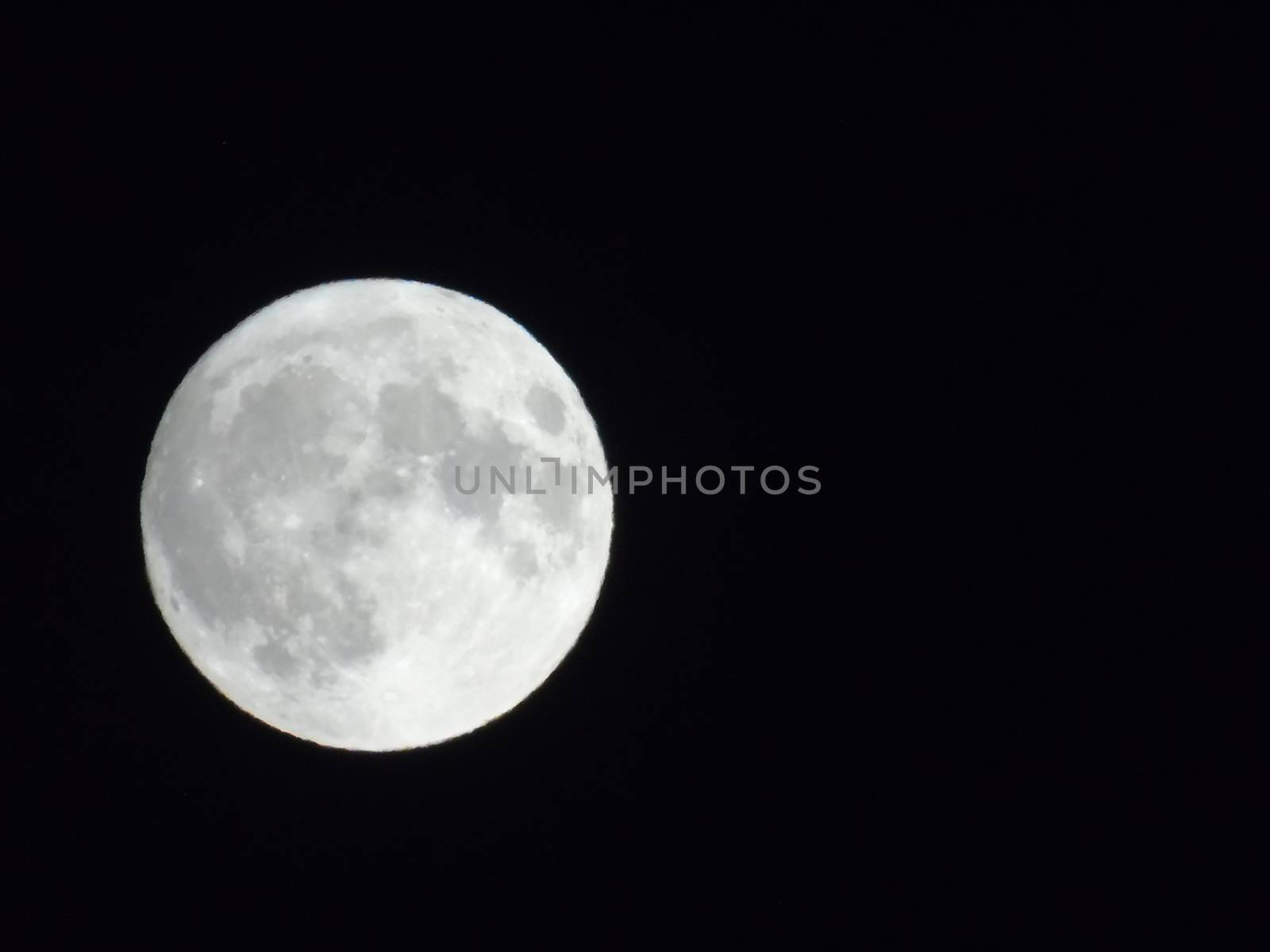 Beautiful caption of the moonlight over the village in winter days with some trees and leaves in the background by night and by day.