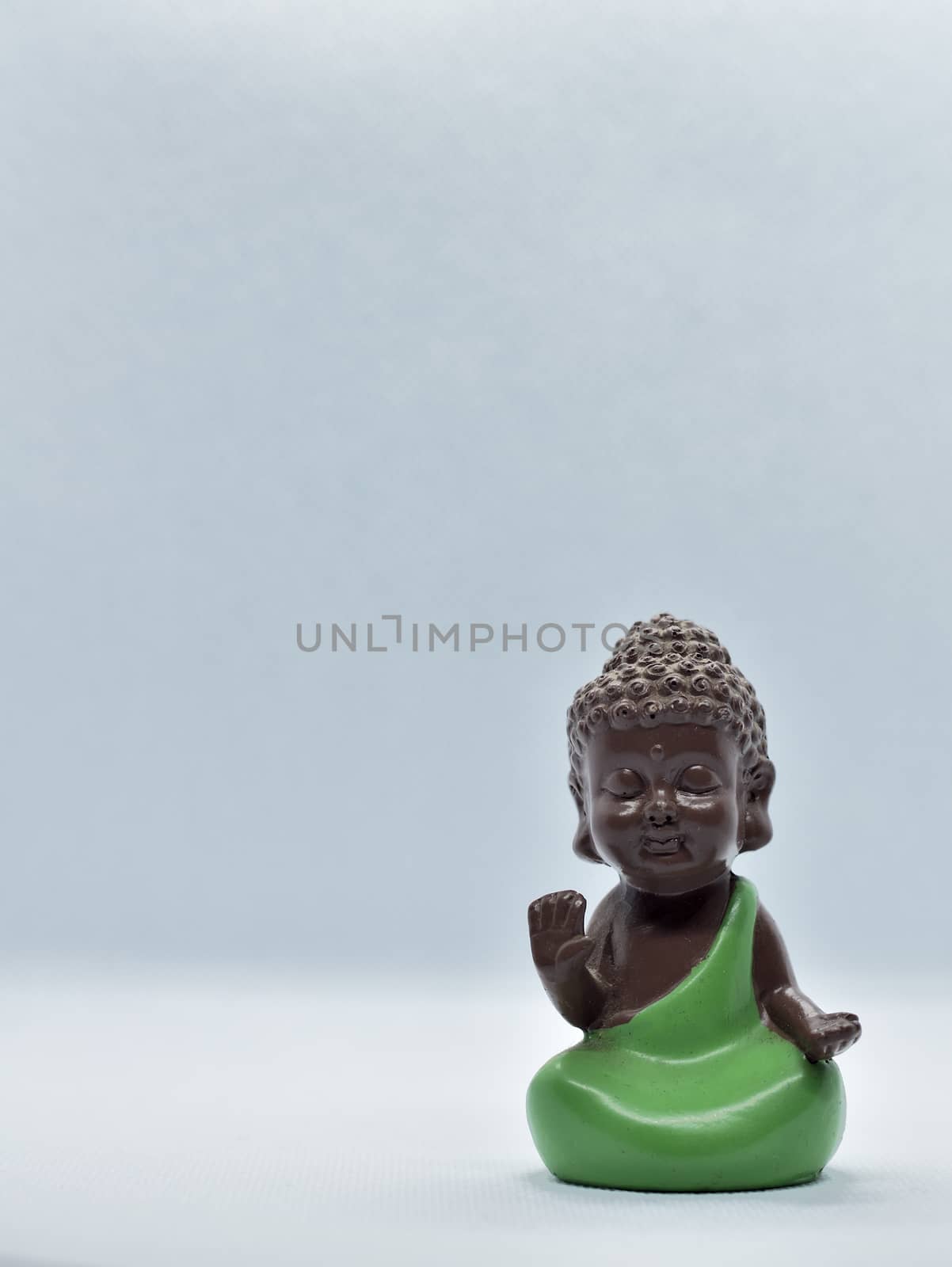 Chinese traditional little monk figure four by rkbalaji