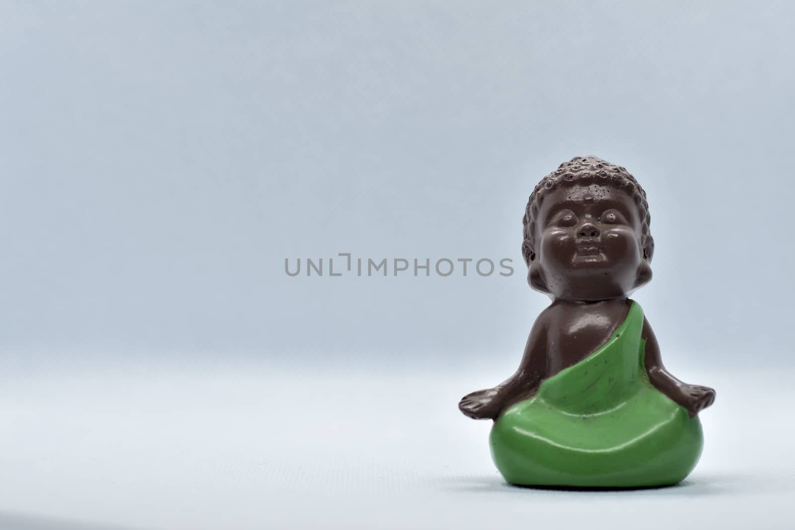 Chinese traditional little monk figure two by rkbalaji