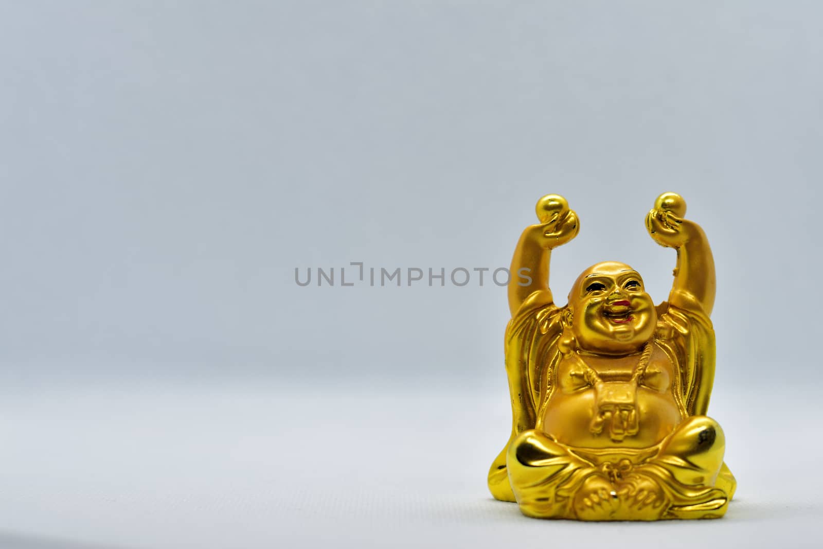 Happiness of Laughing Buddha by rkbalaji