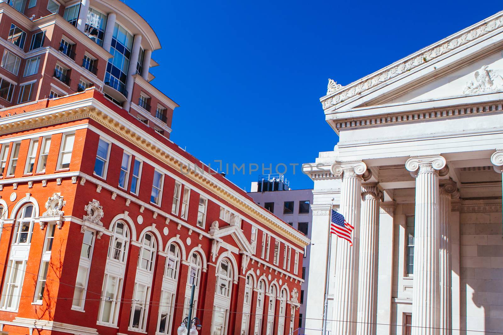 Gallier Hall Architecture New Orleans USA by FiledIMAGE