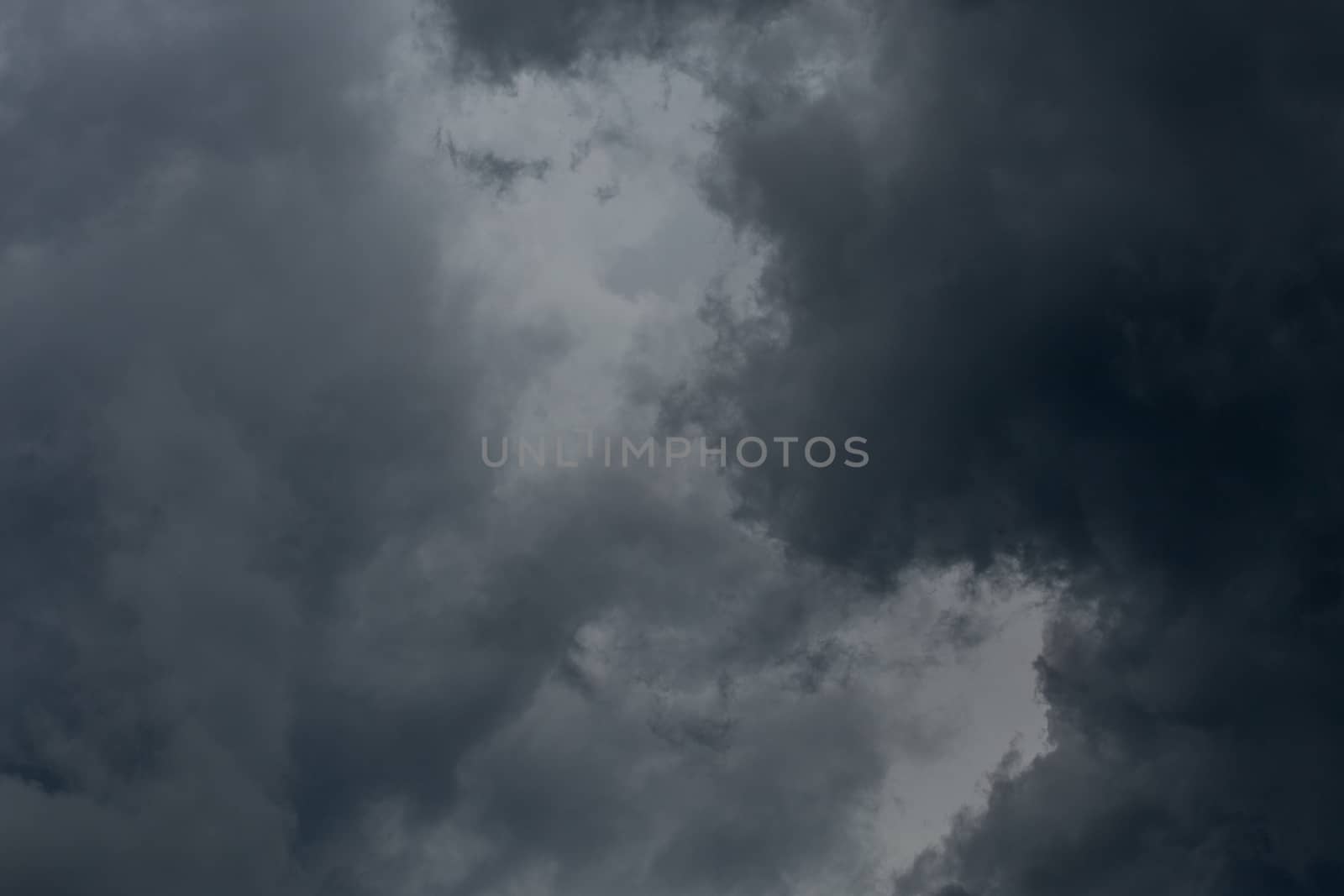abstract grey storm clouds full frame background.