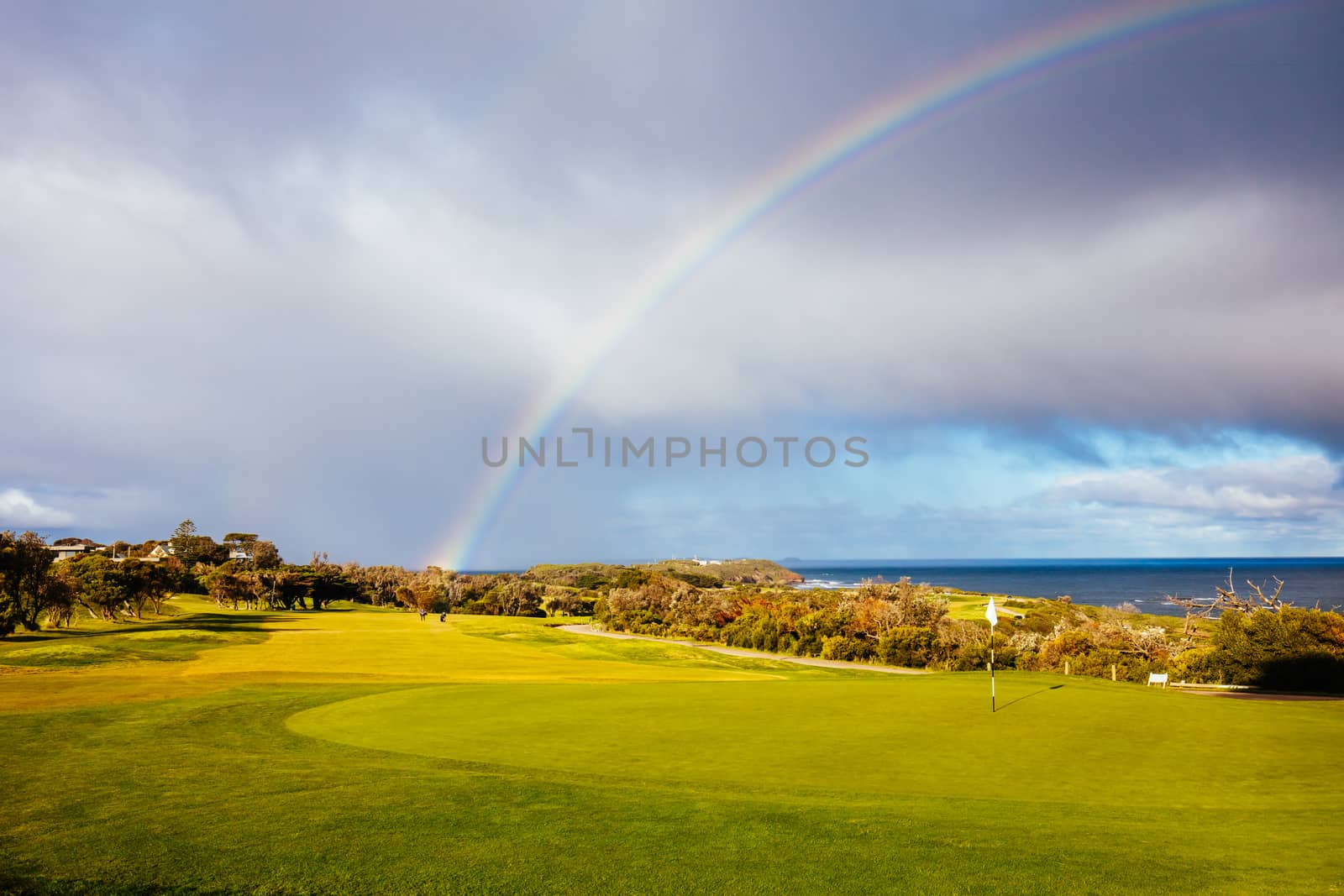 Flinders Golf Course on Mornington Peninsula Australia by FiledIMAGE