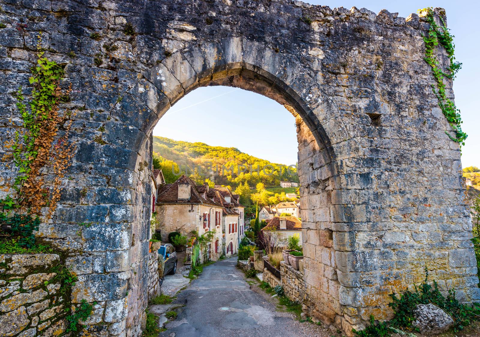 This magnificent medieval village located in the Lot department in the Occitanie region is part of the list of the most beautiful villages in France.