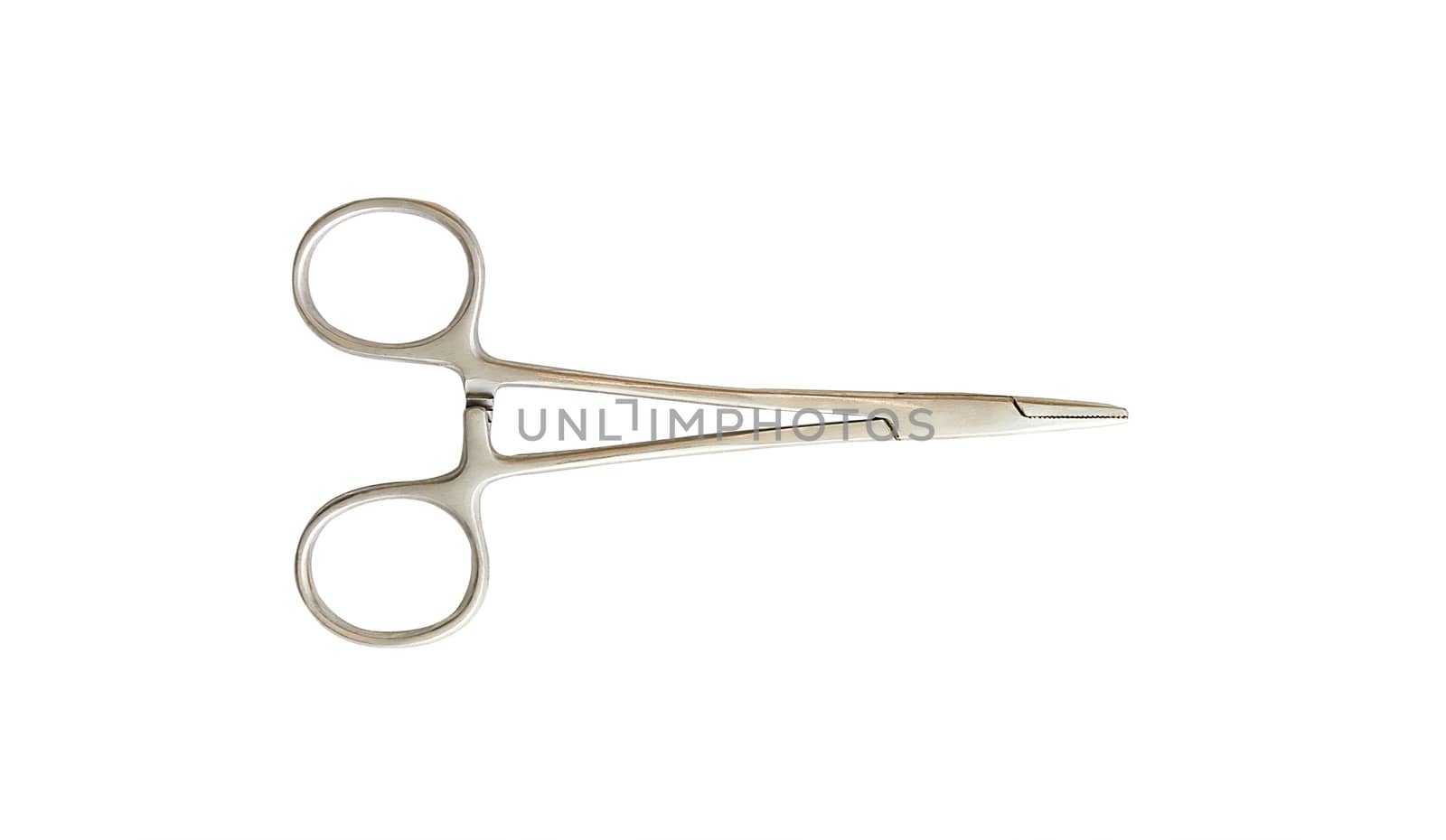 Forceps at on isolated  white background