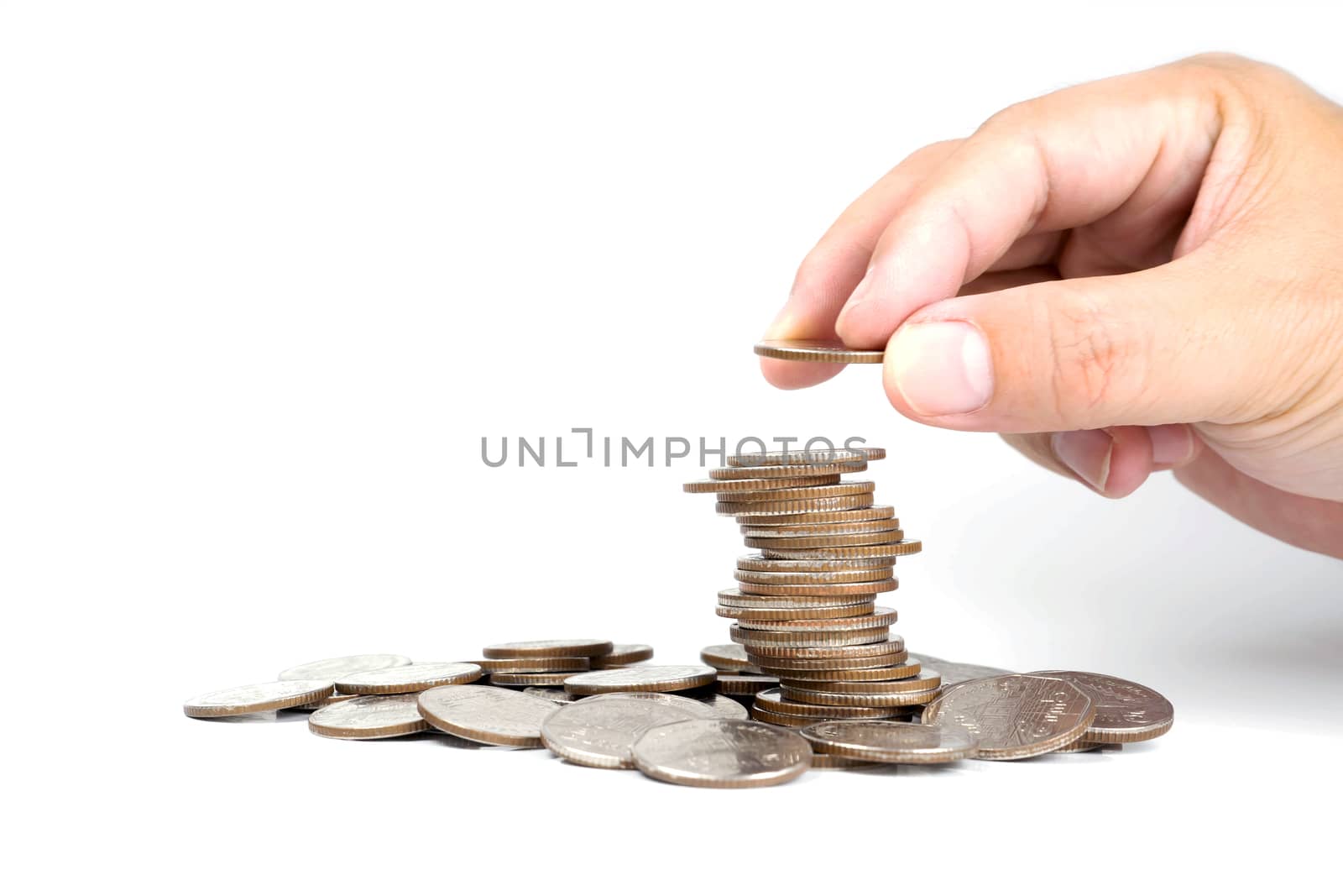 someone add coin to coin tower