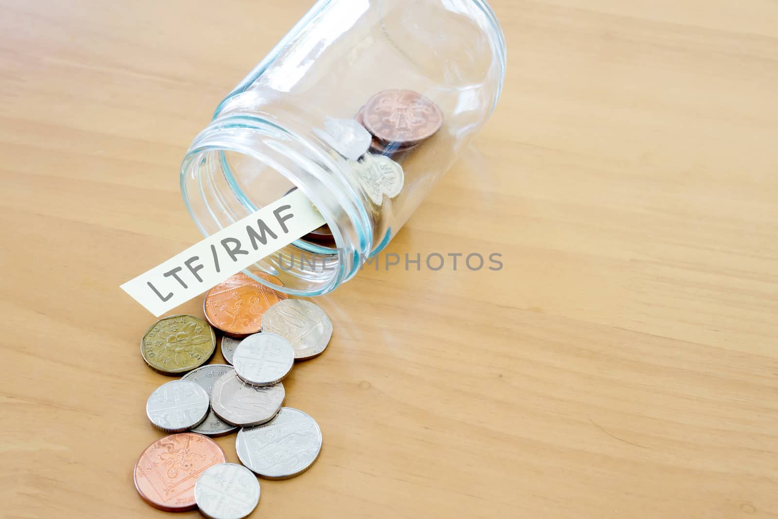 Money jar for savings