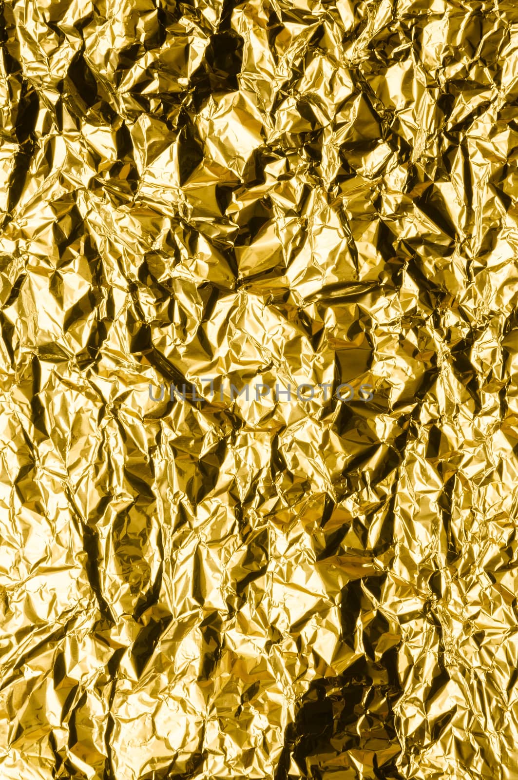 Crumpled Gold Foil by MaxalTamor