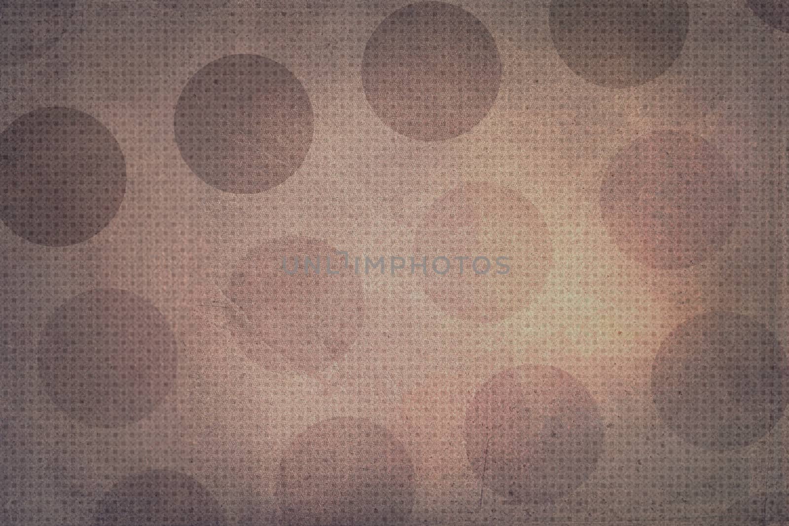 Texture background made of  brown dots, or circles