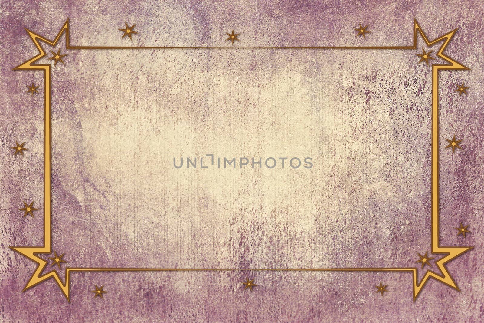 Antique Christmas Frame on Background With Texture by MaxalTamor