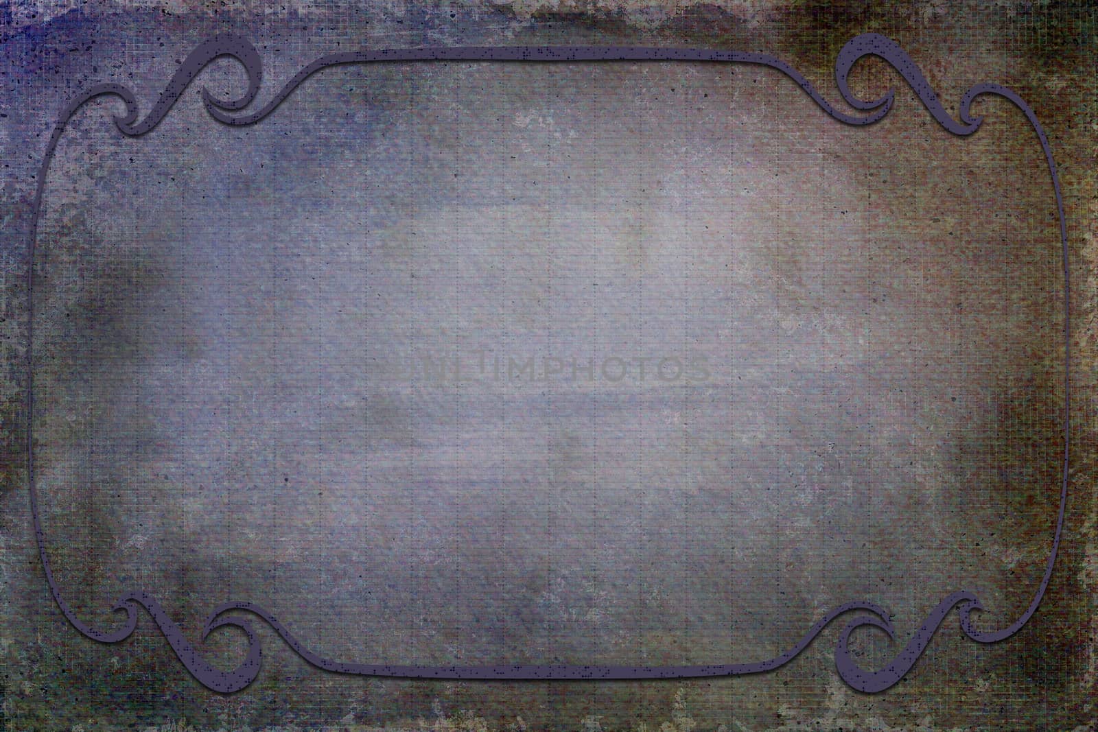 Antique Frame on Background With Texture by MaxalTamor
