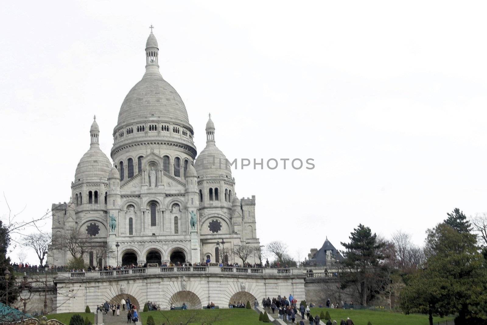 Basilica of the Sacre Coeur by marcobir