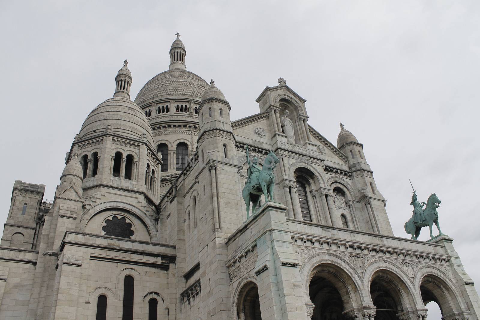 Basilica of the Sacre Coeur, dedicated to the Sacred Heart of Jesus in Paris