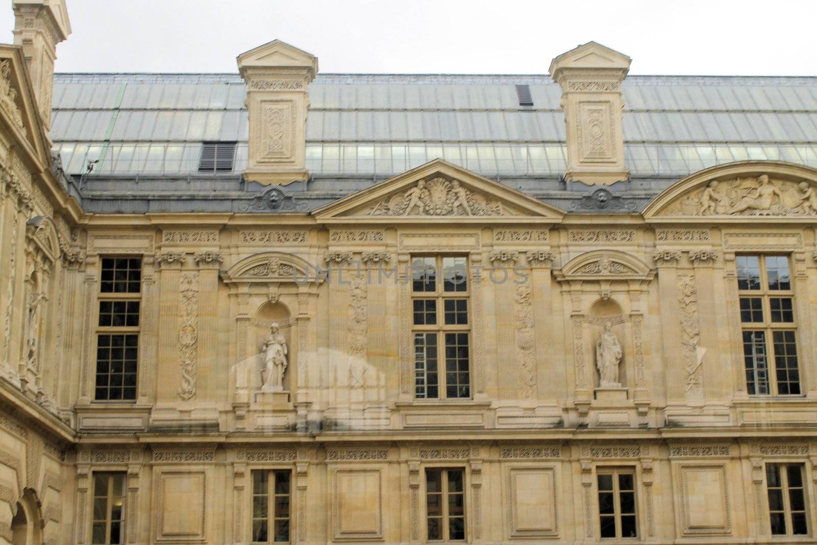 louvre museum by marcobir