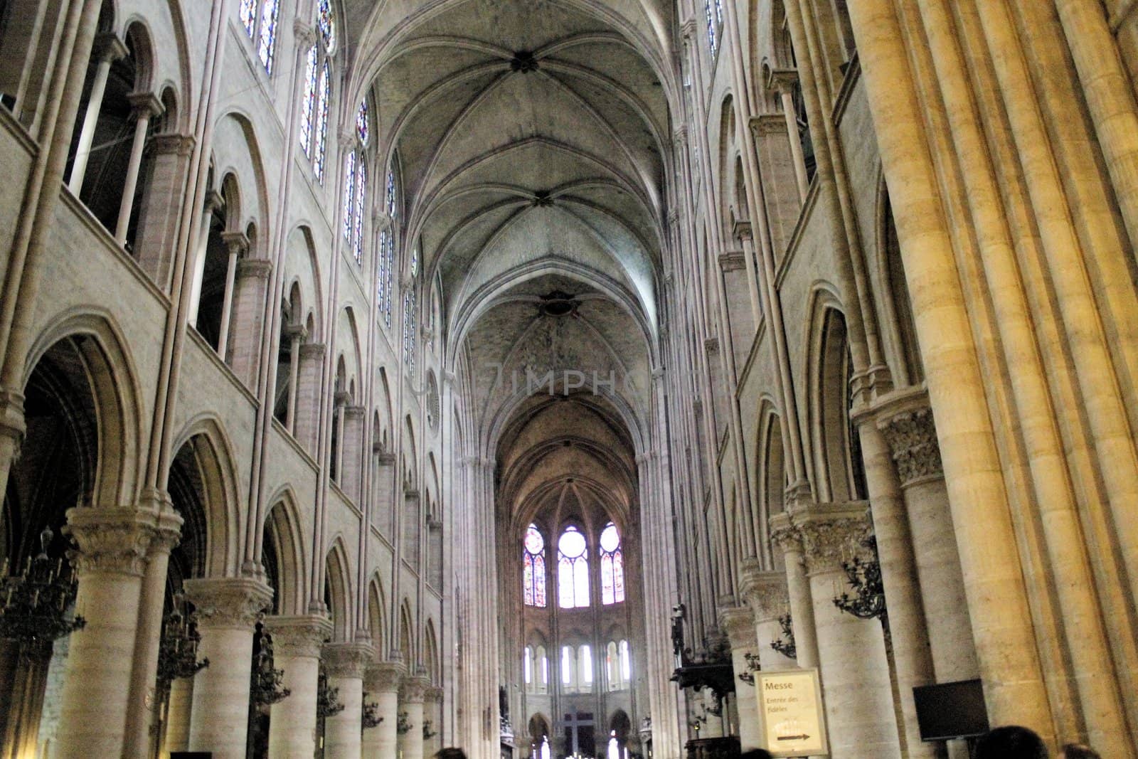 Interiors of catholic church (Cathedral of Santa Maria Assunta).