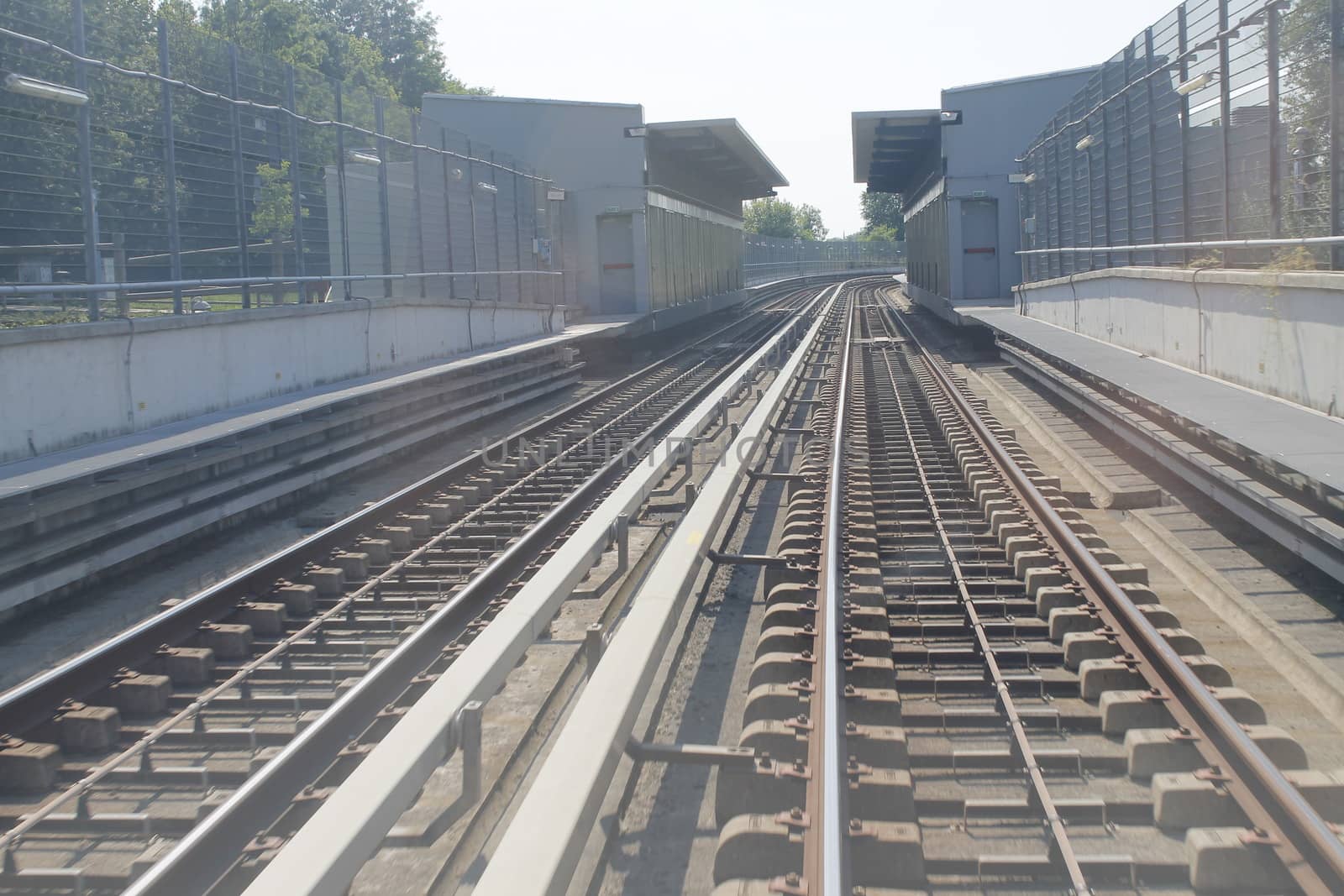 Subway tracks