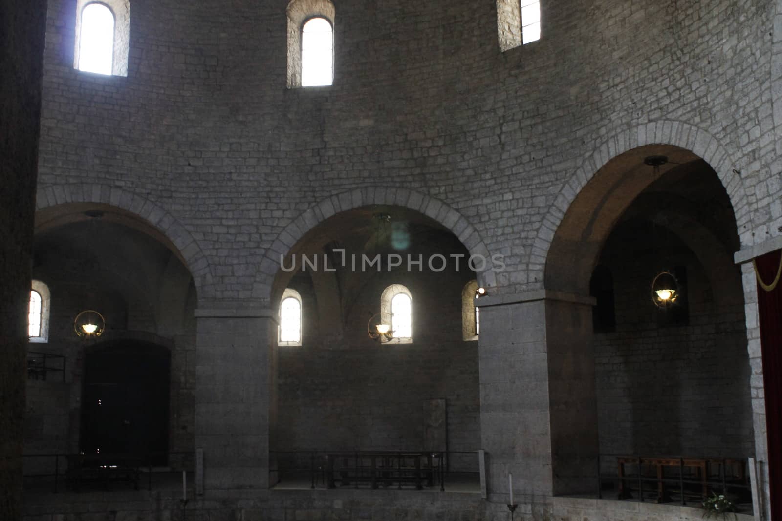 Interior of Duomo Vecchio or Old Cathedral