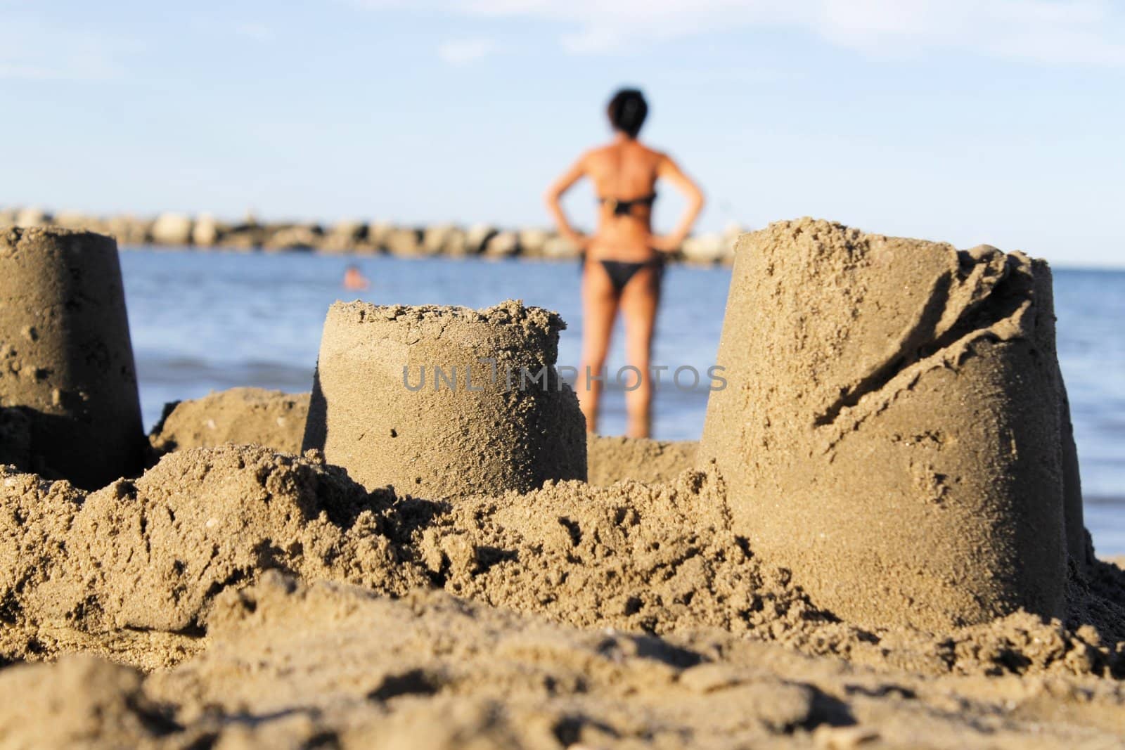 sand castle by marcobir
