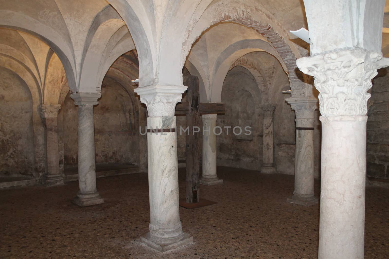 Interior of Duomo Vecchio or Old Cathedral