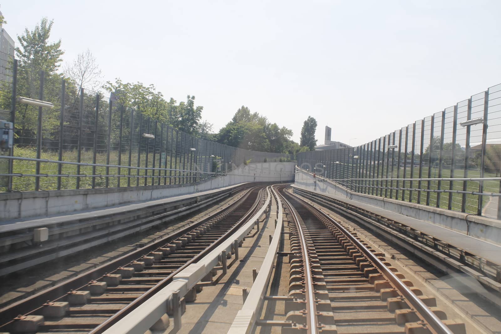 Subway tracks