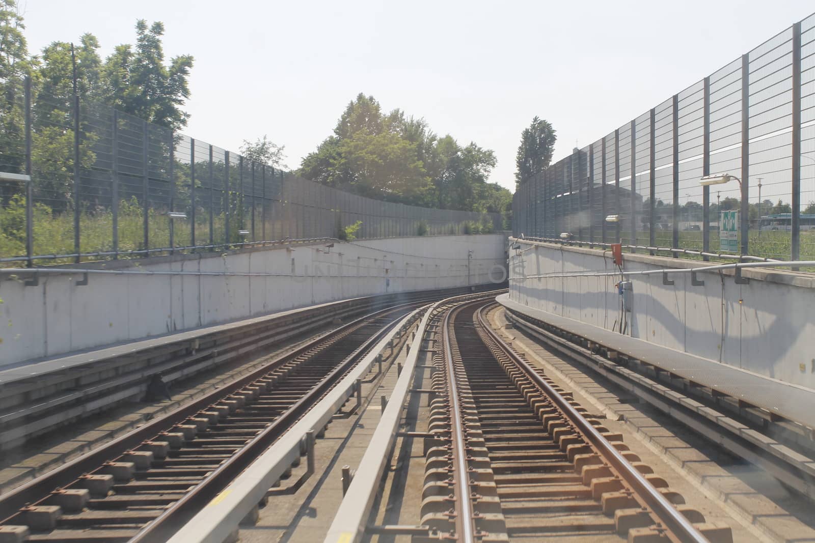 Subway tracks