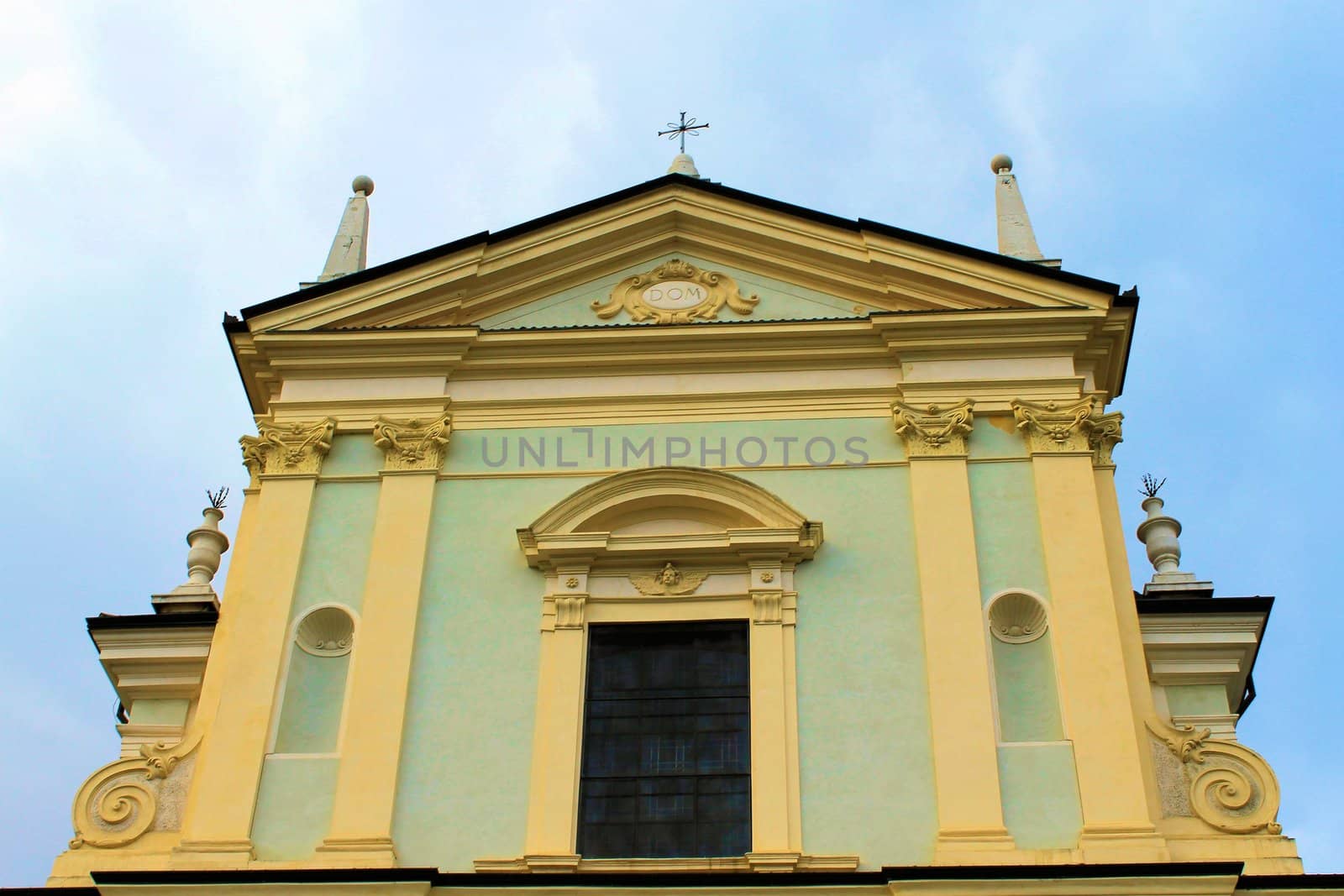 church facade in Brescia