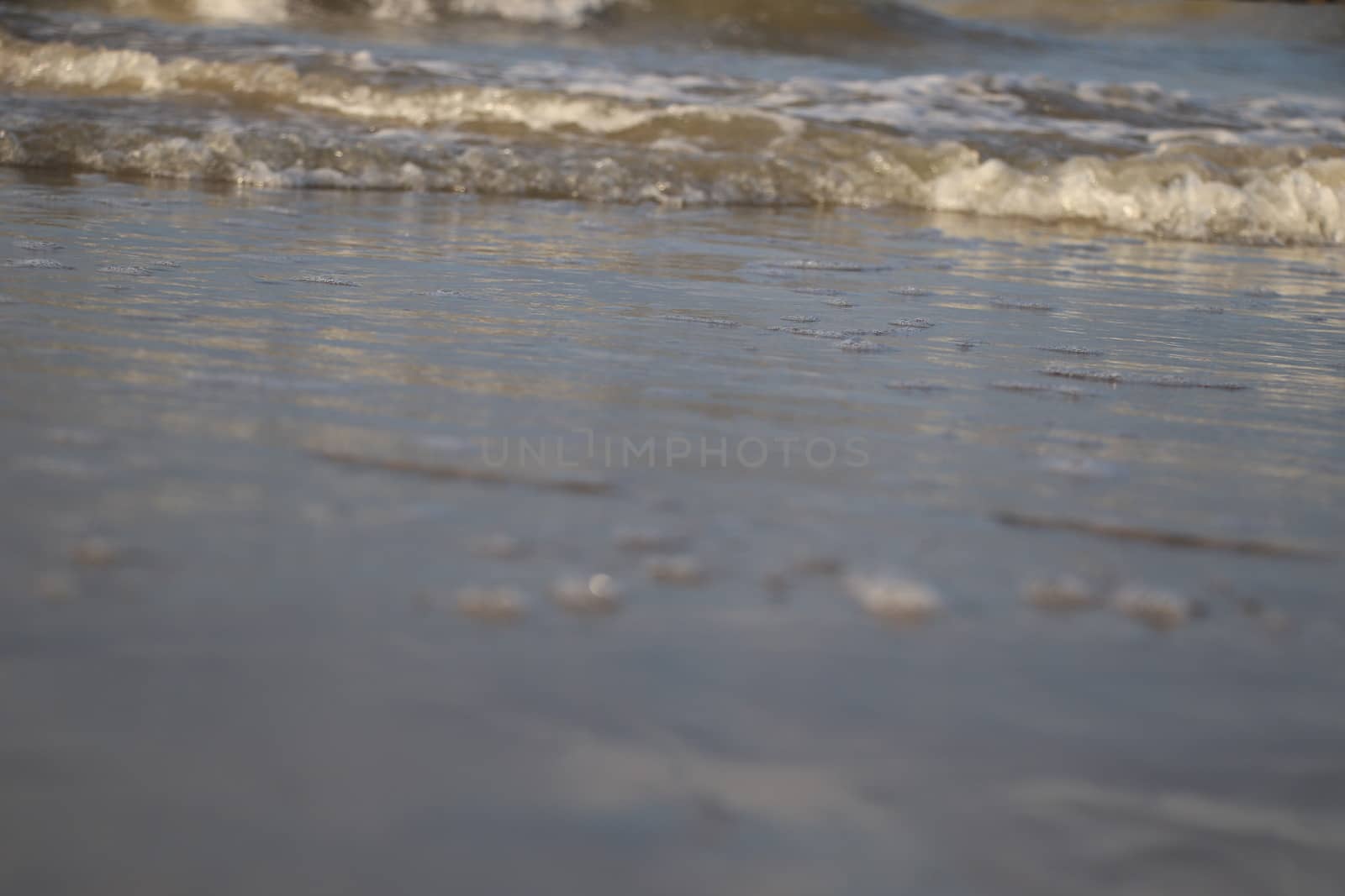 waves of the Adriatic Sea in Italy