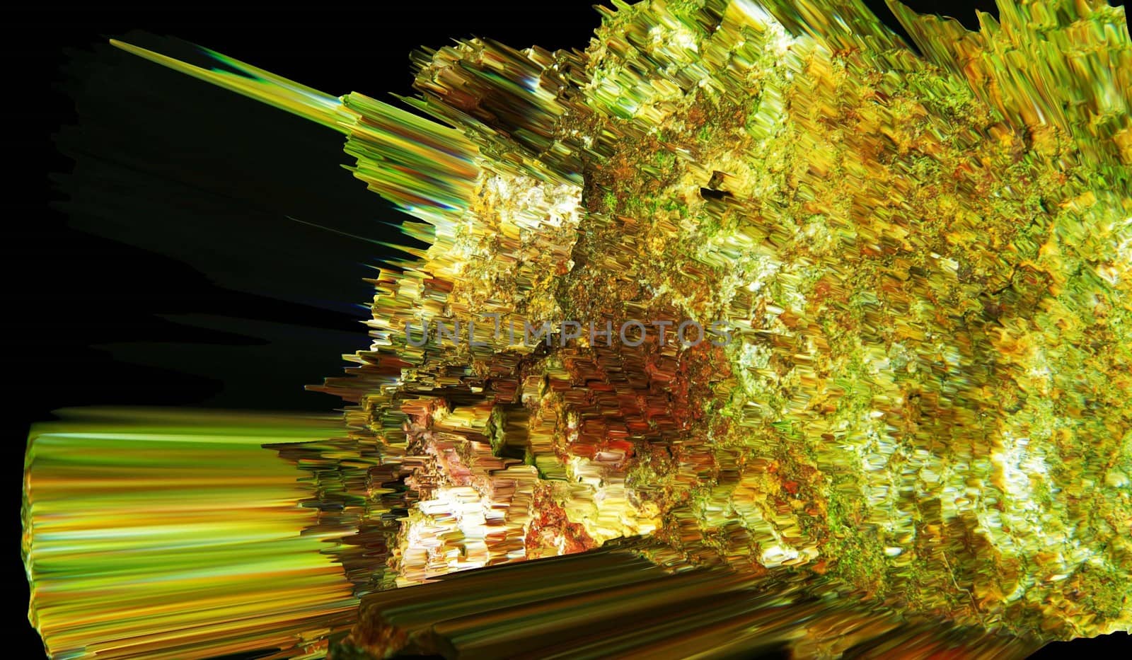 
 Design produced from the combining of Specialist Macro and 3D rendering Photography of Rocks, Minerals , Fossils and other natural materials, producing these stunning Images for use as Wall Art, Background, and Products of all types.