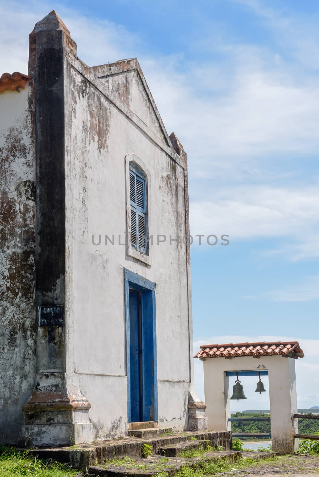 Nossa Senhora do Desterro chapel at  Alcantara on Brazil