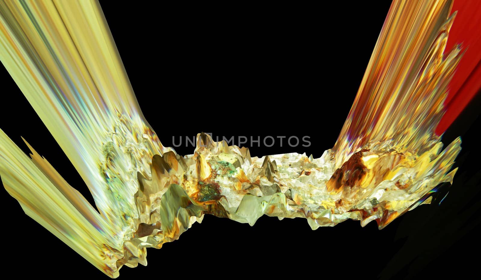 
 Design produced from the combining of Specialist Macro and 3D rendering Photography of Rocks, Minerals , Fossils and other natural materials, producing these stunning Images for use as Wall Art, Background, and Products of all types.