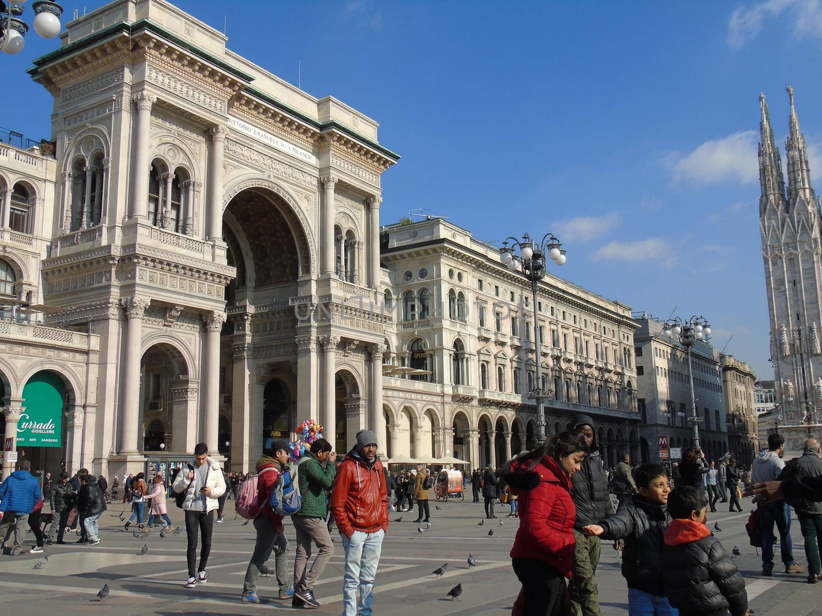 Galleria Vittorio Emanuele and Duomo of Milan by yohananegusse