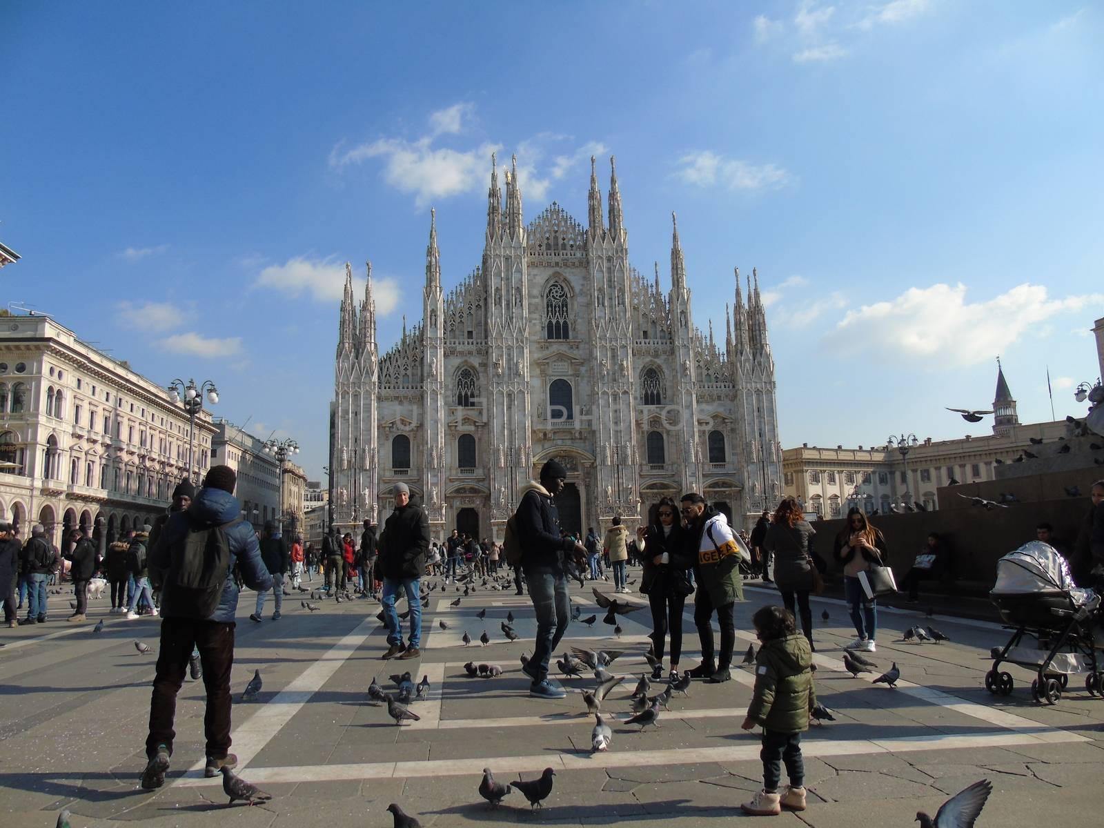 Galleria Vittorio Emanuele and Duomo of Milan by yohananegusse