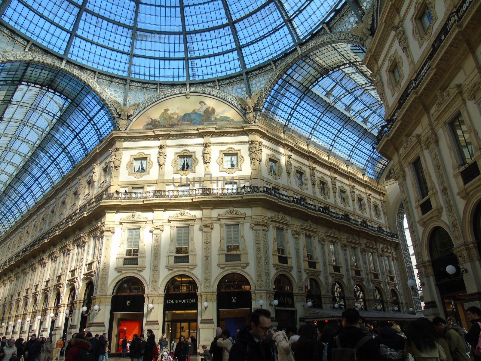 Galleria Vittorio Emanuele and Duomo of Milan by yohananegusse