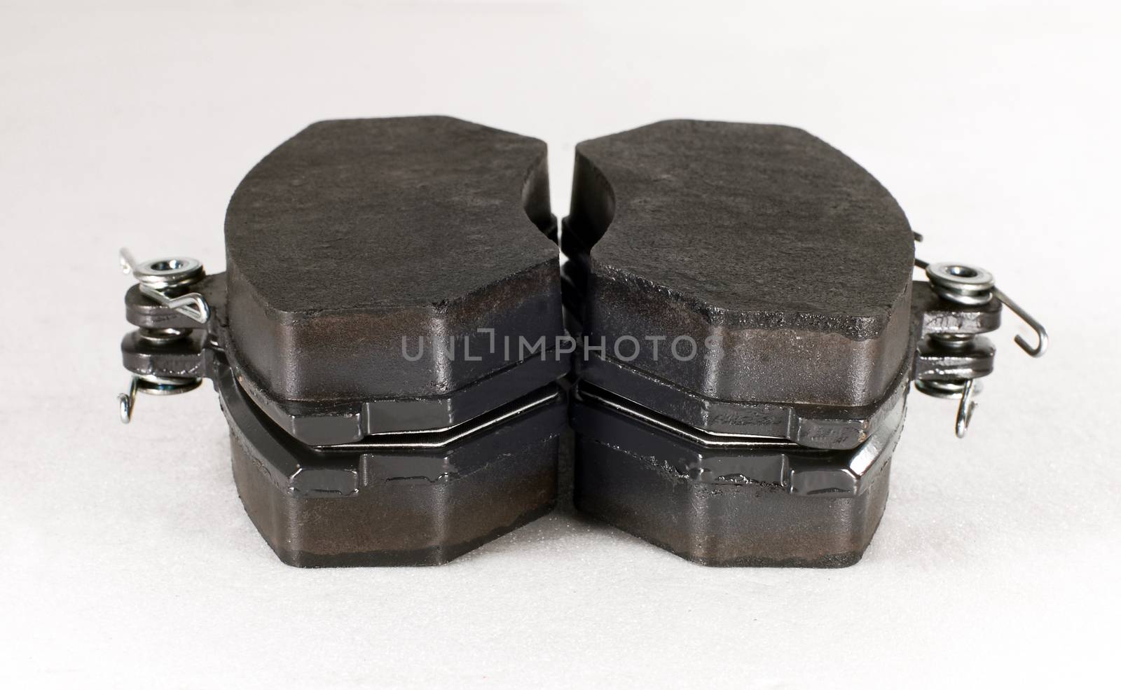 four brake pads for car, parts for drum brake system