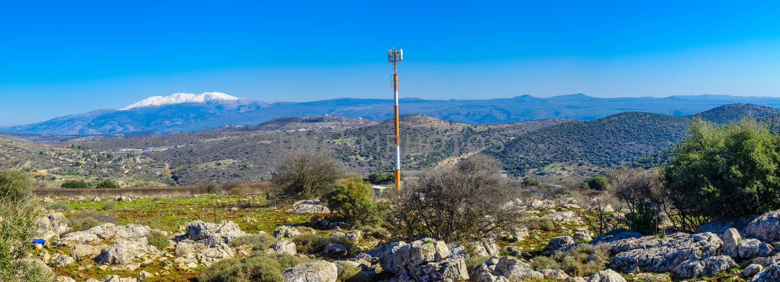 Hula Valley and Mount Hermon, Northern Israel by RnDmS