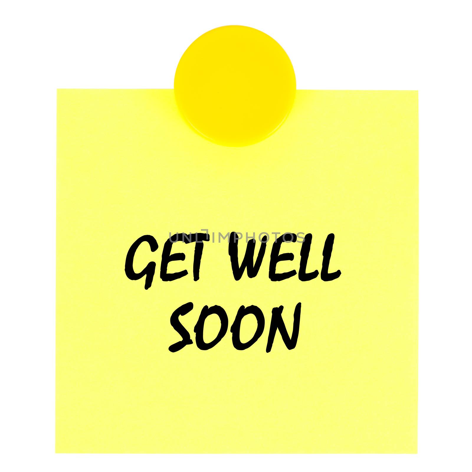 Get well soon note by Nemida