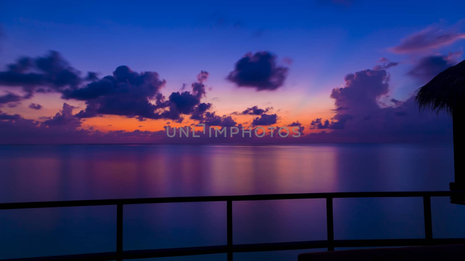 Long Exposure shot from Deck in Maldives by Nemida