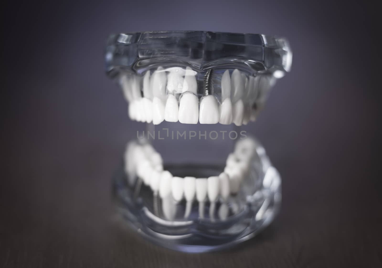 Denture for dentistry students with different health problems