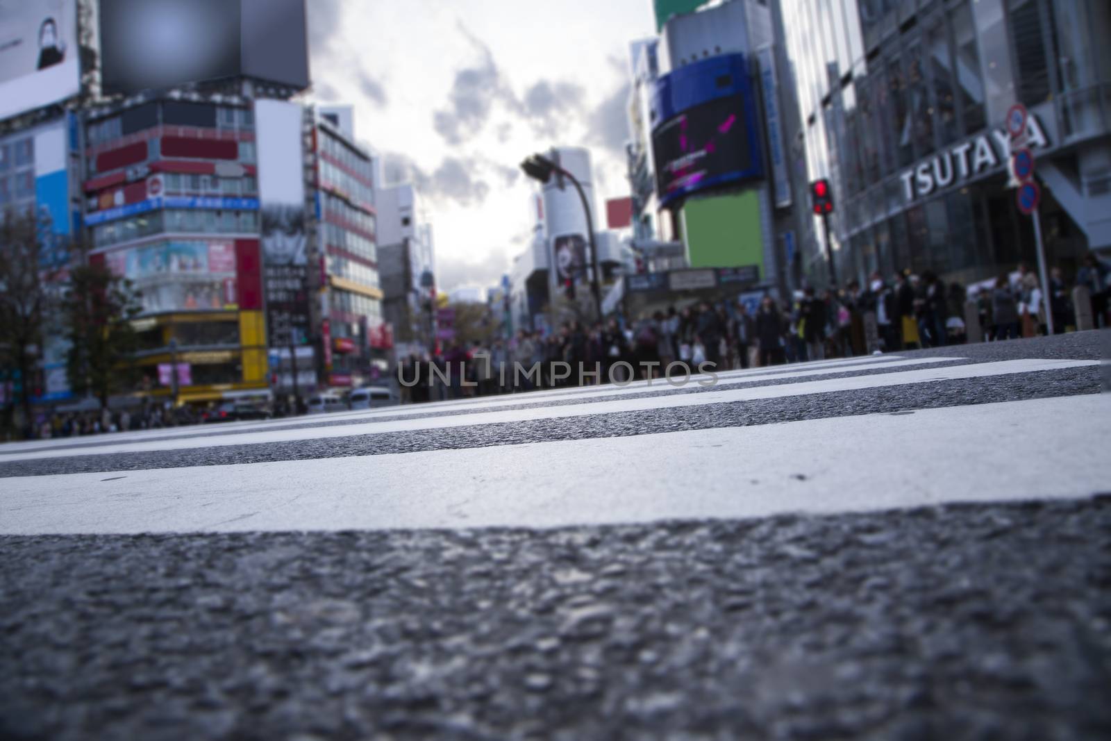 Shibuya cross by Nemida