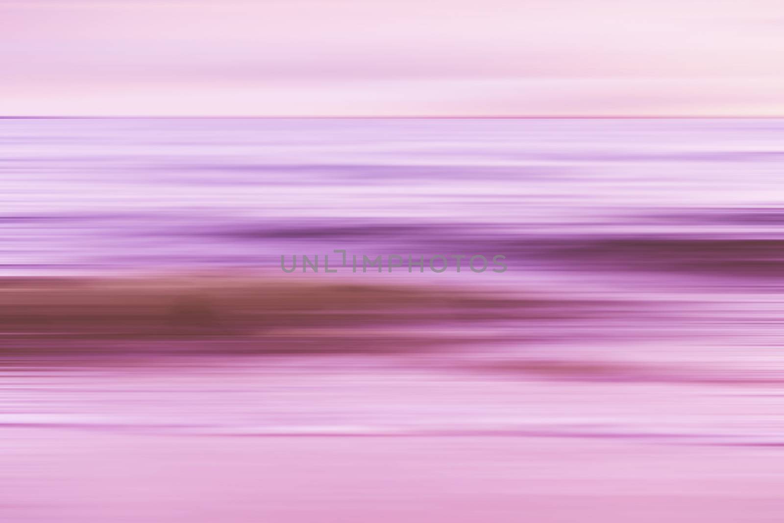 Beautiful background full of color of a seascape in blurred motion.