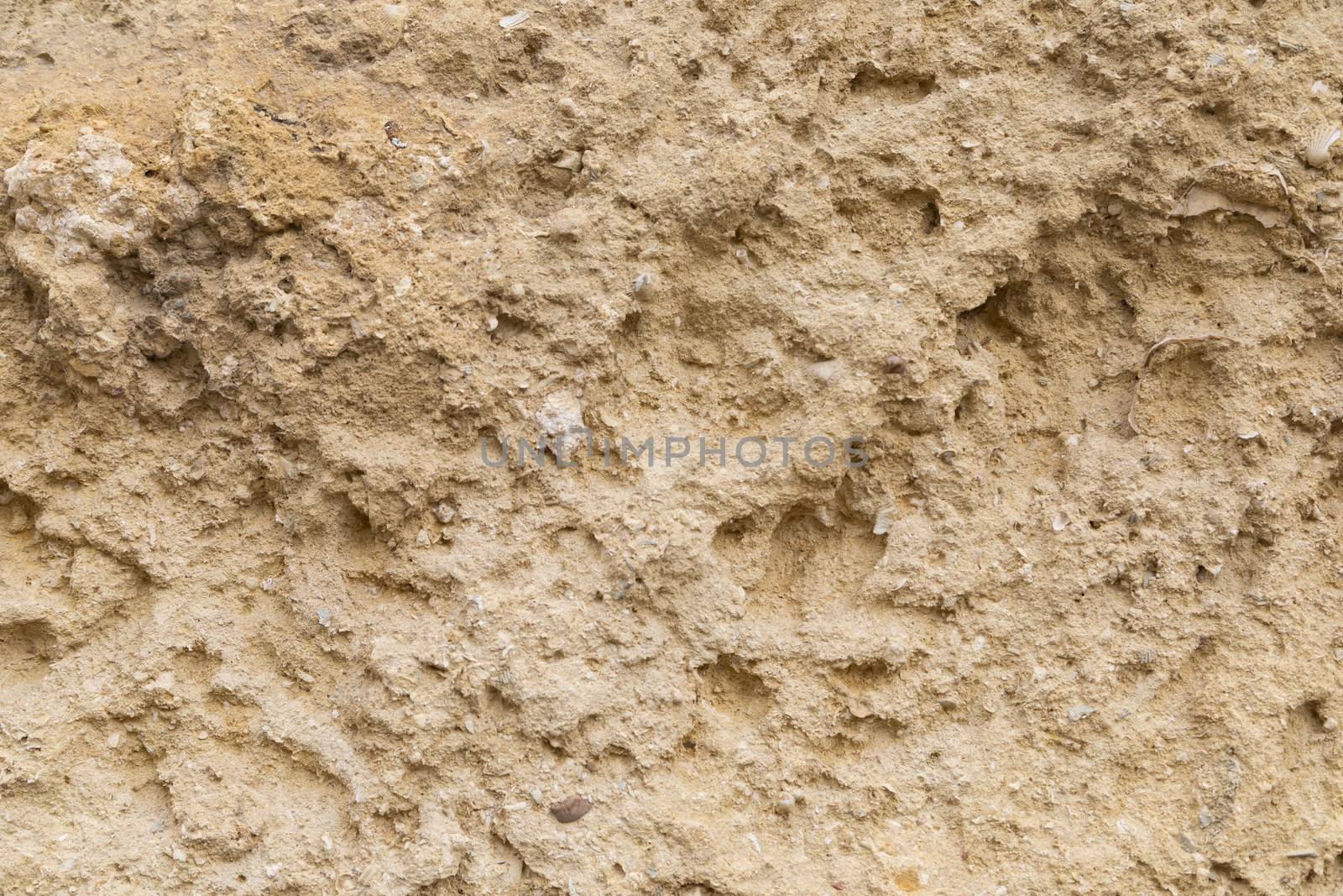 Background of texture in a wall in Medina Azahara.