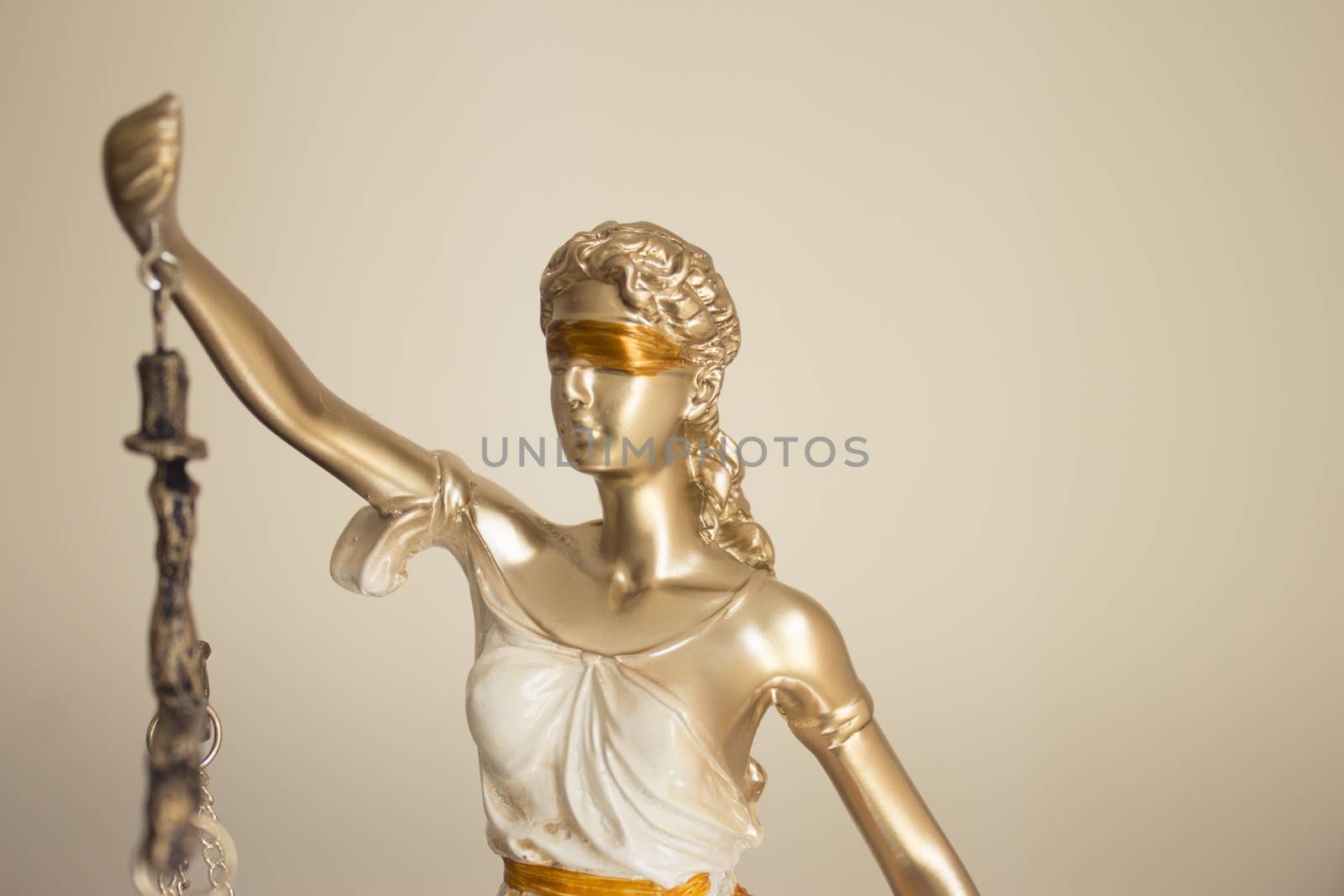 White female statue symbol of justice Themis. This figure has not specific author, no model release needed.