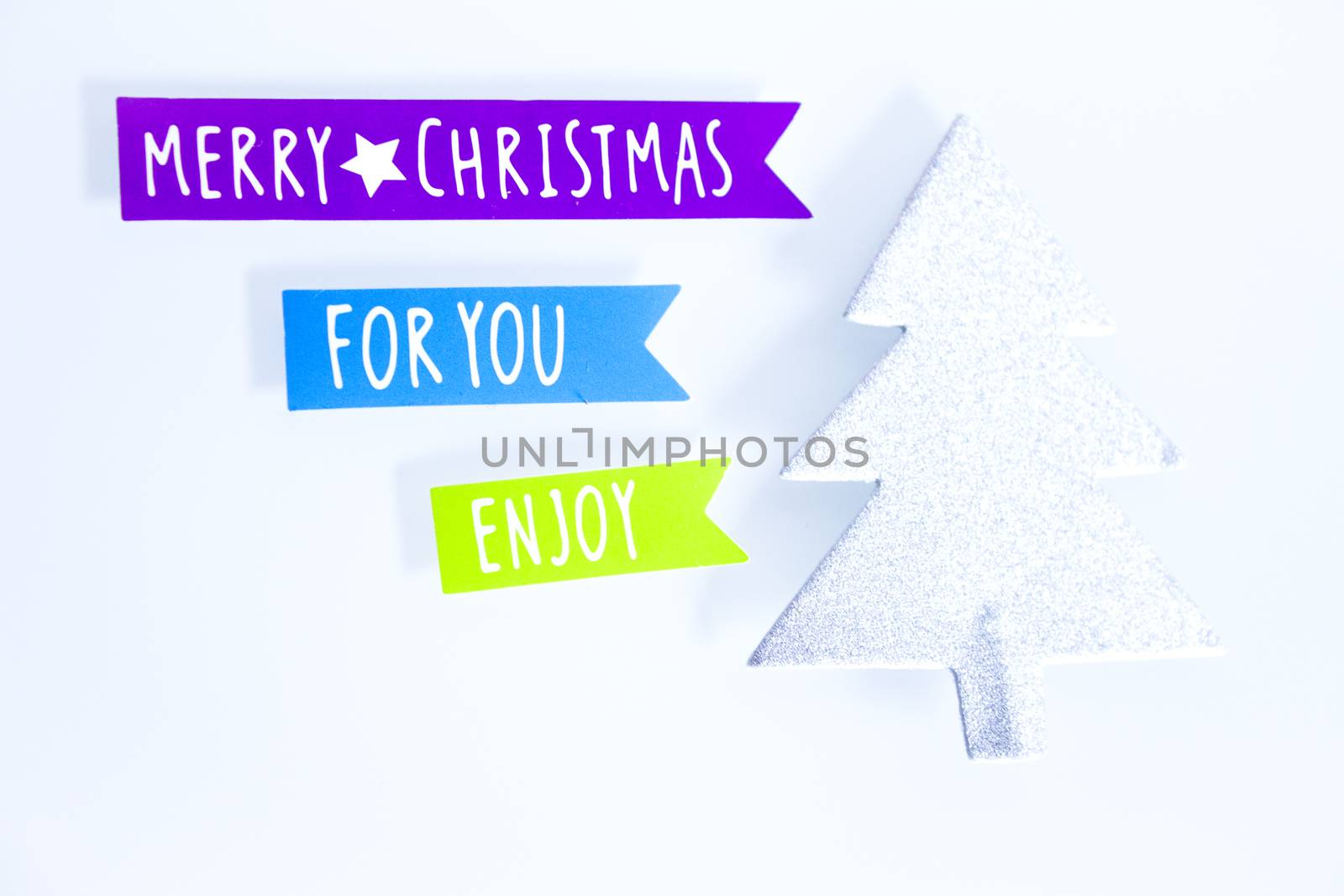 Background with variety of Christmas decoration. Merry Christmas