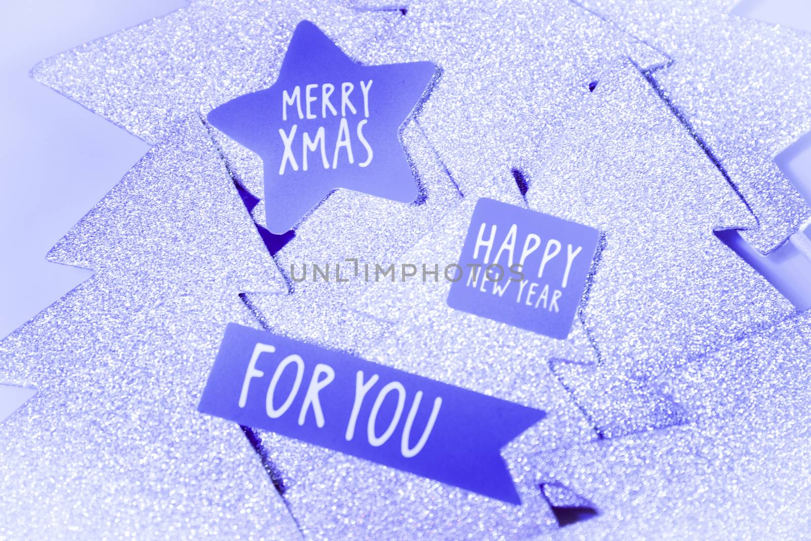 Background with variety of Christmas decoration. Merry Christmas