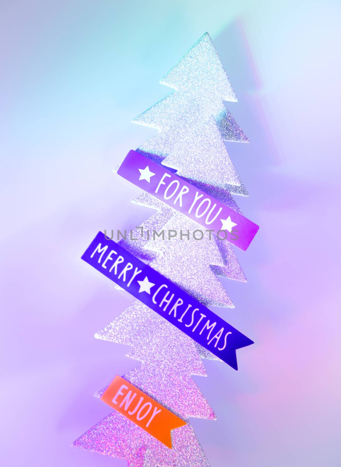 Background with variety of Christmas decoration. Merry Christmas